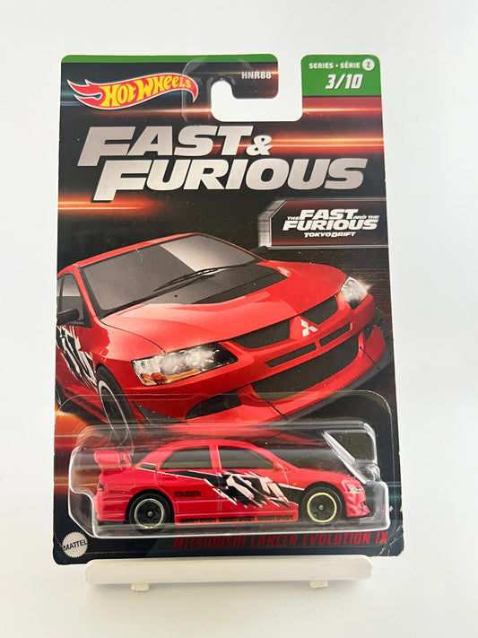 FAST AND FURIOUS - MITSUBISHI LANCER EVOLUTION - 4A - Its Fun- Hot wheels - matchbox - diecast