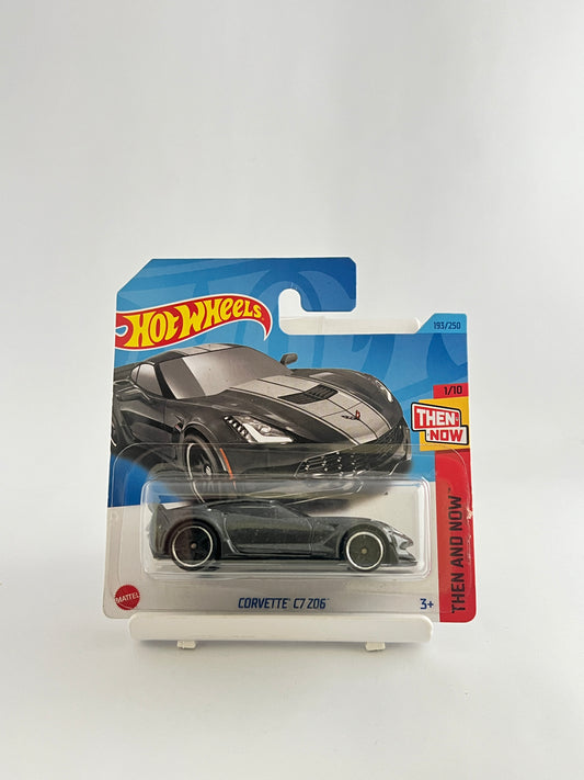 CORVETTE C7 Z06 - SHORT CARD - 1A - Its Fun- Hot wheels - matchbox - diecast