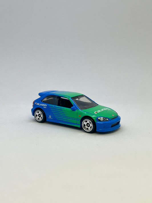 UNCARDED - HOT WHEELS - 99 HONDA CIVIC TYPE R - Its Fun- Hot wheels - matchbox - diecast