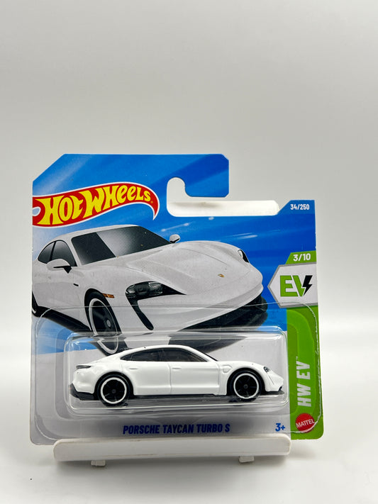 HOT WHEELS - PORSCHE TAYCAN TURBO S - SHORT CARD - 3D