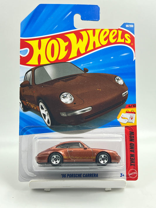 IMPORTED - HOT WHEELS - 96 PORSCHE CARRERA - COPPER BROWN - 4D