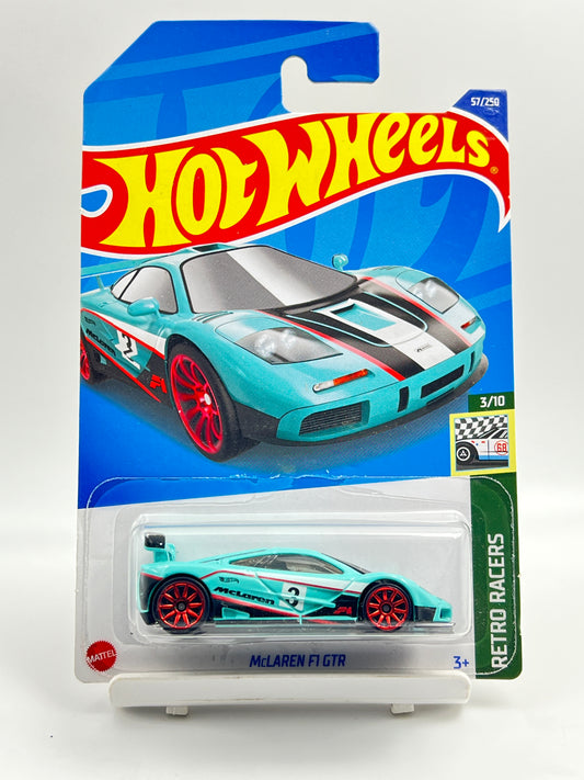 HOT WHEELS - MCLAREN F1 GTR - BLUE - 7B