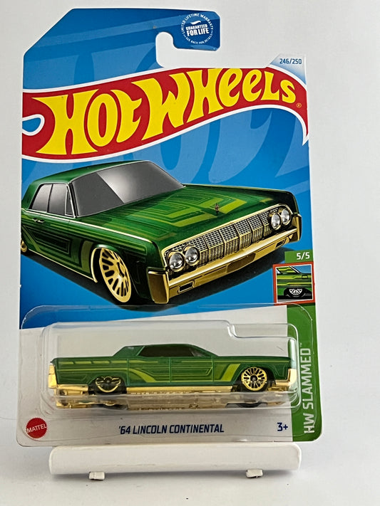 64 LINCOLN CONTINENTAL - GREEN - 2A - Its Fun- Hot wheels - matchbox - diecast