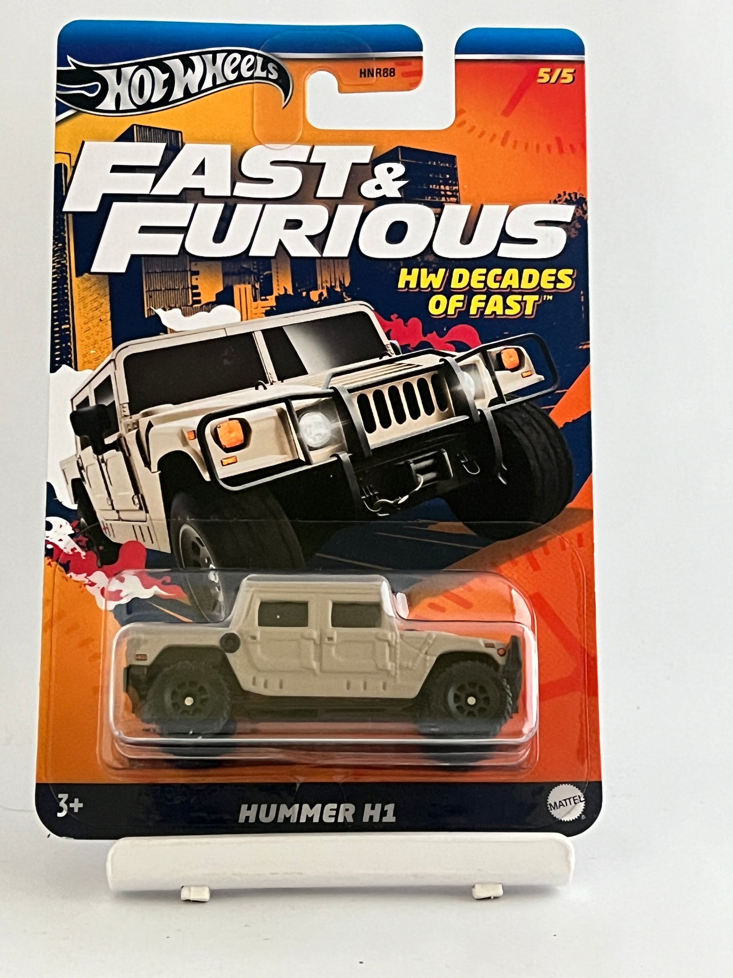 FAST AND FURIOUS - DECADES OF FAST SET OF 5 CARS - 2D