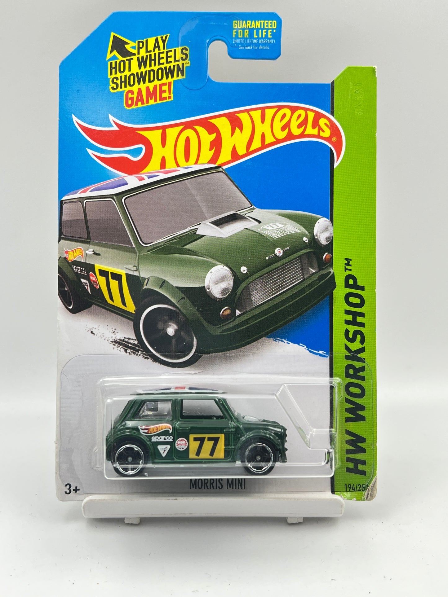 FULL METAL - SOFT CORNERS - HOT WHEELS - MORRIS MINI - GREEN - C2