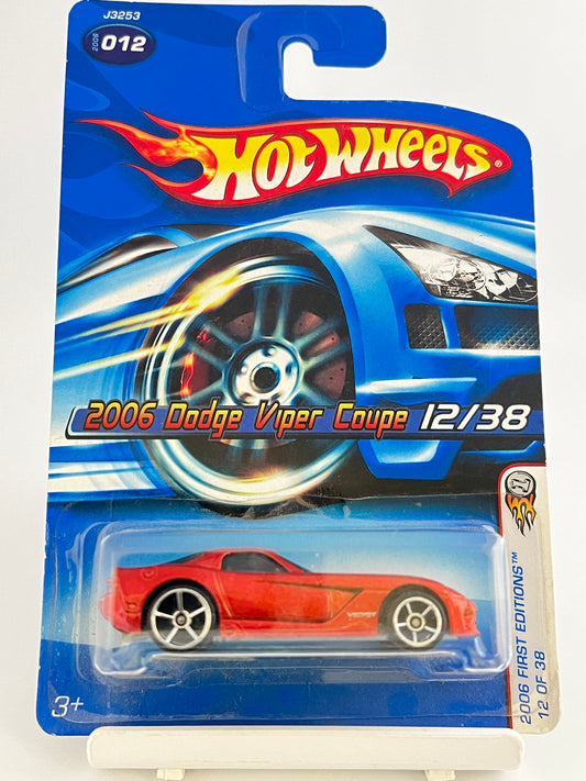 2006 DODGE VIPER COUPE - IMPORTED FIRST EDITIONS - 1B - Its Fun- Hot wheels - matchbox - diecast