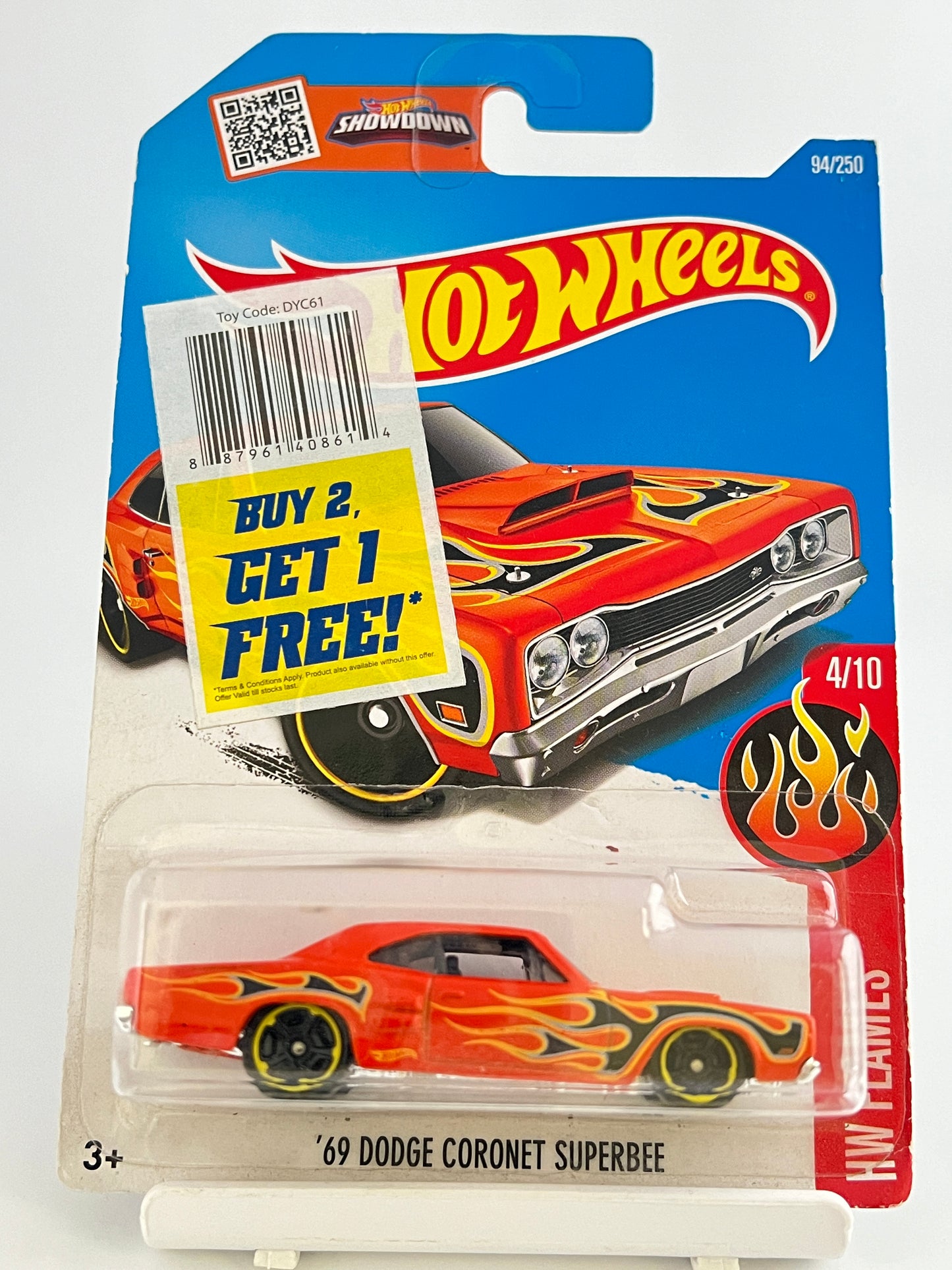 69 DODGE CORONET SUPERBEE (2019) - FLAMES- 1B