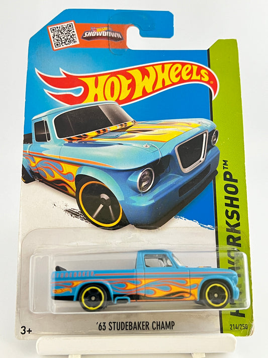 63 STUDBAKER CHAMP -2015 CARD-1B - Its Fun- Hot wheels - matchbox - diecast