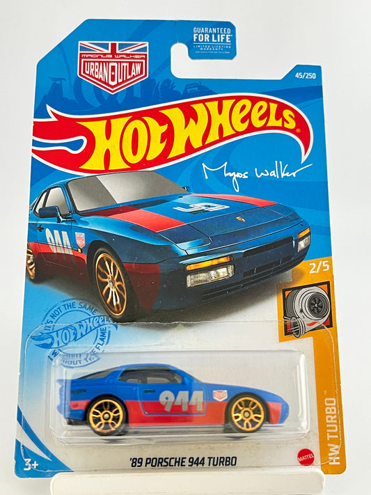 89 PORSCHE 944 TURBO -IMPORTED- 4A - Its Fun- Hot wheels - matchbox - diecast