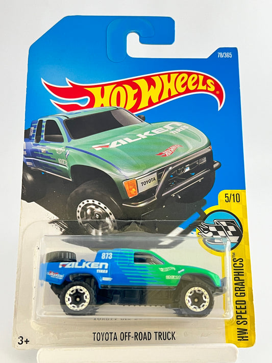 TOYOTA OFF-ROAD TRUCK - FALKEN- 1B - Its Fun- Hot wheels - matchbox - diecast