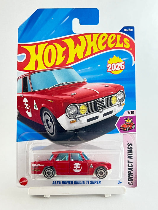HOT WHEELS - ALFA ROMEO GIULIA TI SUPER - 1A - Its Fun- Hot wheels - matchbox - diecast