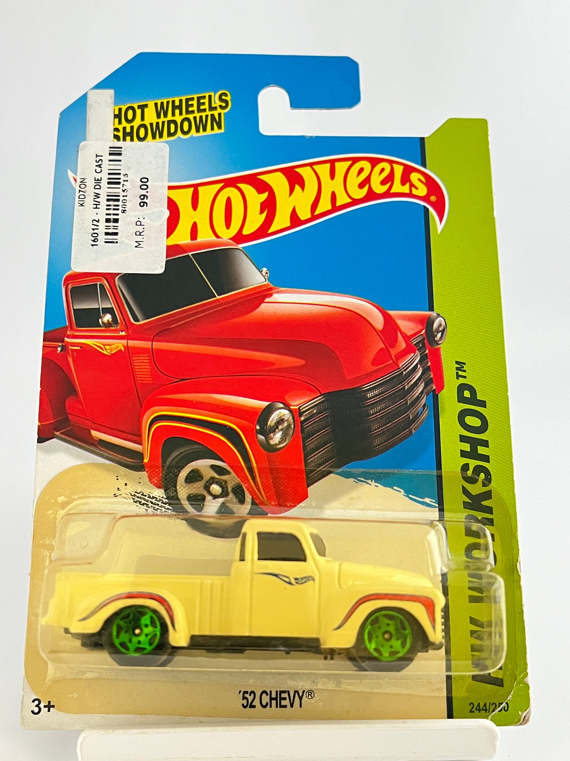 52 CHEVY - OLD CARD - 1B - Its Fun- Hot wheels - matchbox - diecast