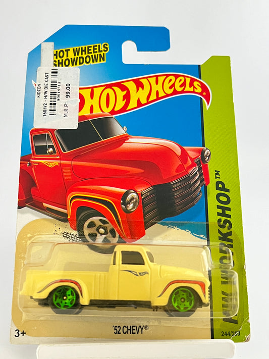 52 CHEVY - OLD CARD - 1B - Its Fun- Hot wheels - matchbox - diecast