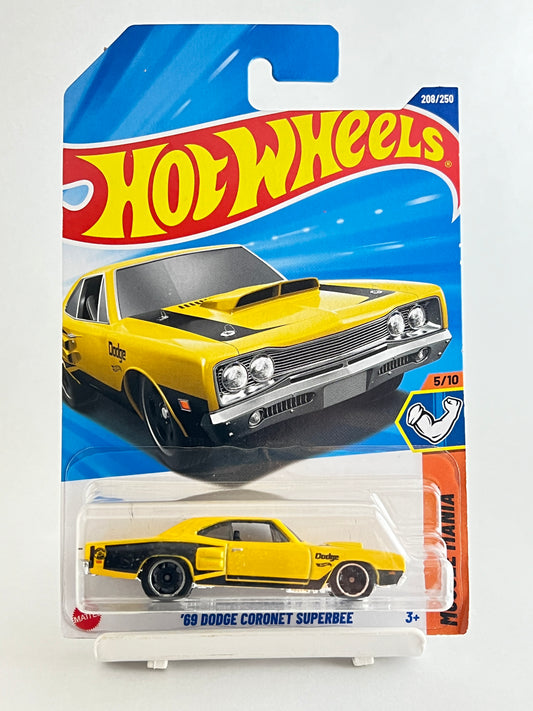 HOT WHEELS - 69 DODGE CORONET SUPERBEE - 3B - Its Fun- Hot wheels - matchbox - diecast