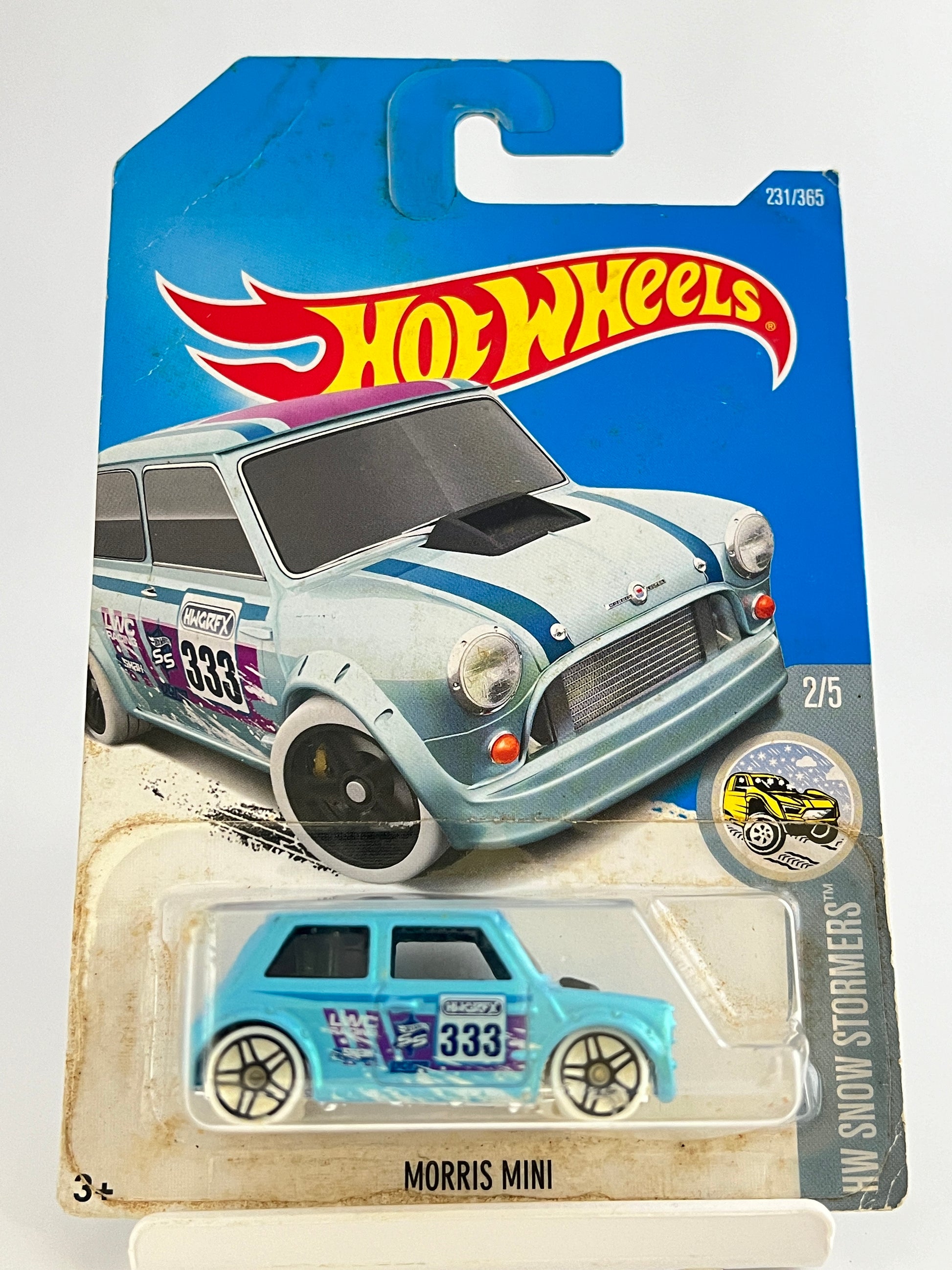 MORRIS MINI-BLISTER CRACK -5D - Its Fun- Hot wheels - matchbox - diecast