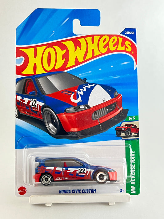 HOT WHEELS - HONDA CIVIC CUSTOM - 1B - Its Fun- Hot wheels - matchbox - diecast