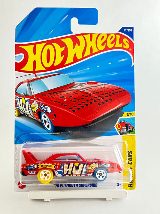HOT WHEELS - 70 PLYMOUTH SUPERBIRD - 1B - Its Fun- Hot wheels - matchbox - diecast