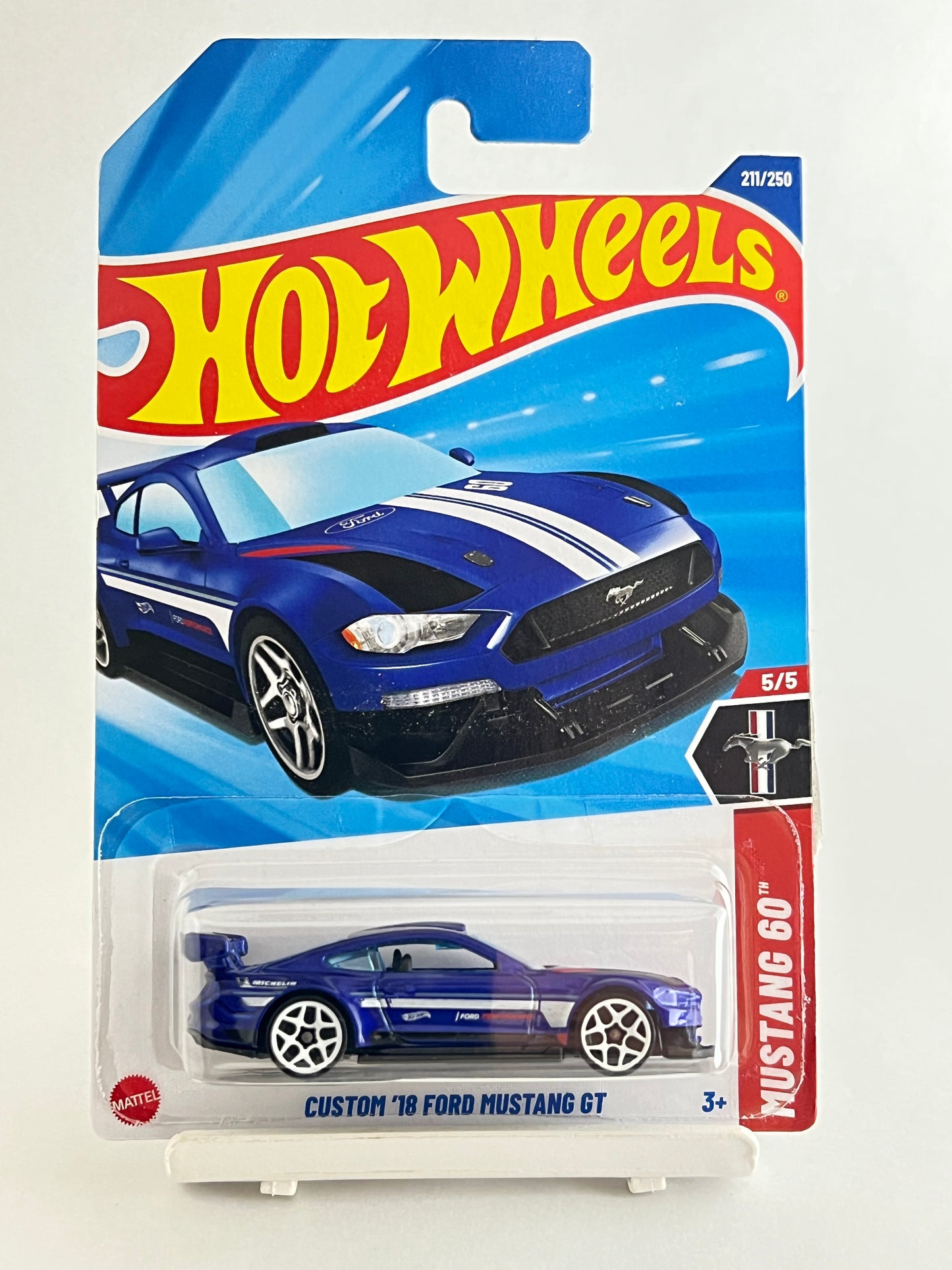 HOT WHEELS - CUSTOM 18 FORD MUSTANG GT - 1B - Its Fun- Hot wheels - matchbox - diecast