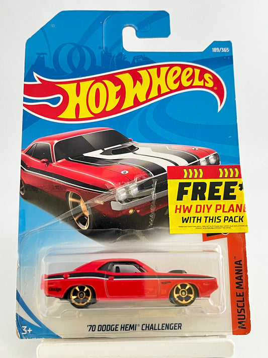 70 DODGE HEMI CHALLENGER - 1C - Its Fun- Hot wheels - matchbox - diecast