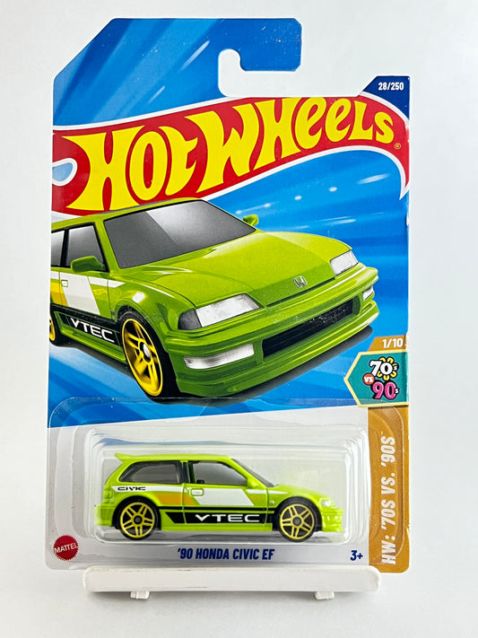 HOT WHEELS - 90 HONDA CIVIC EF - 1C - Its Fun- Hot wheels - matchbox - diecast