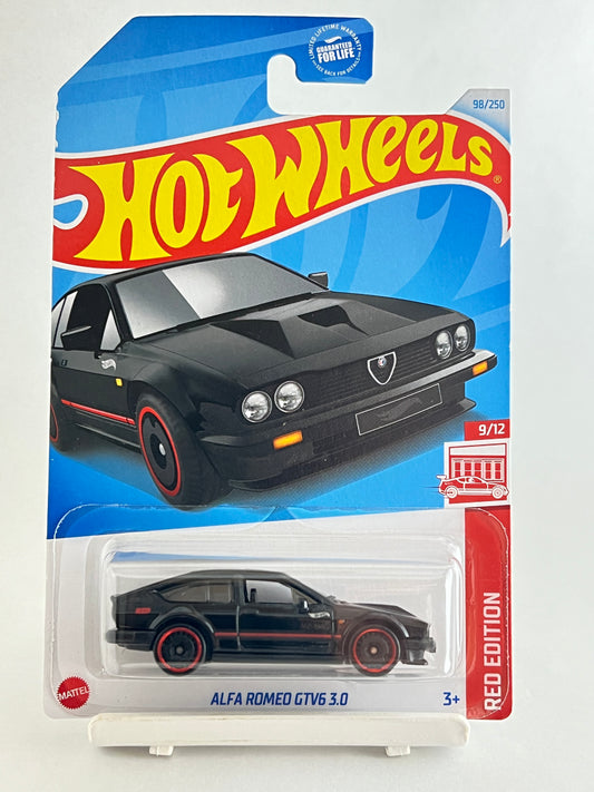 HOT WHEELS - RED EDITION - TARGET EXCLUSIVE - ALFA ROMEO GTV6 3.0 - 4C - Its Fun- Hot wheels - matchbox - diecast