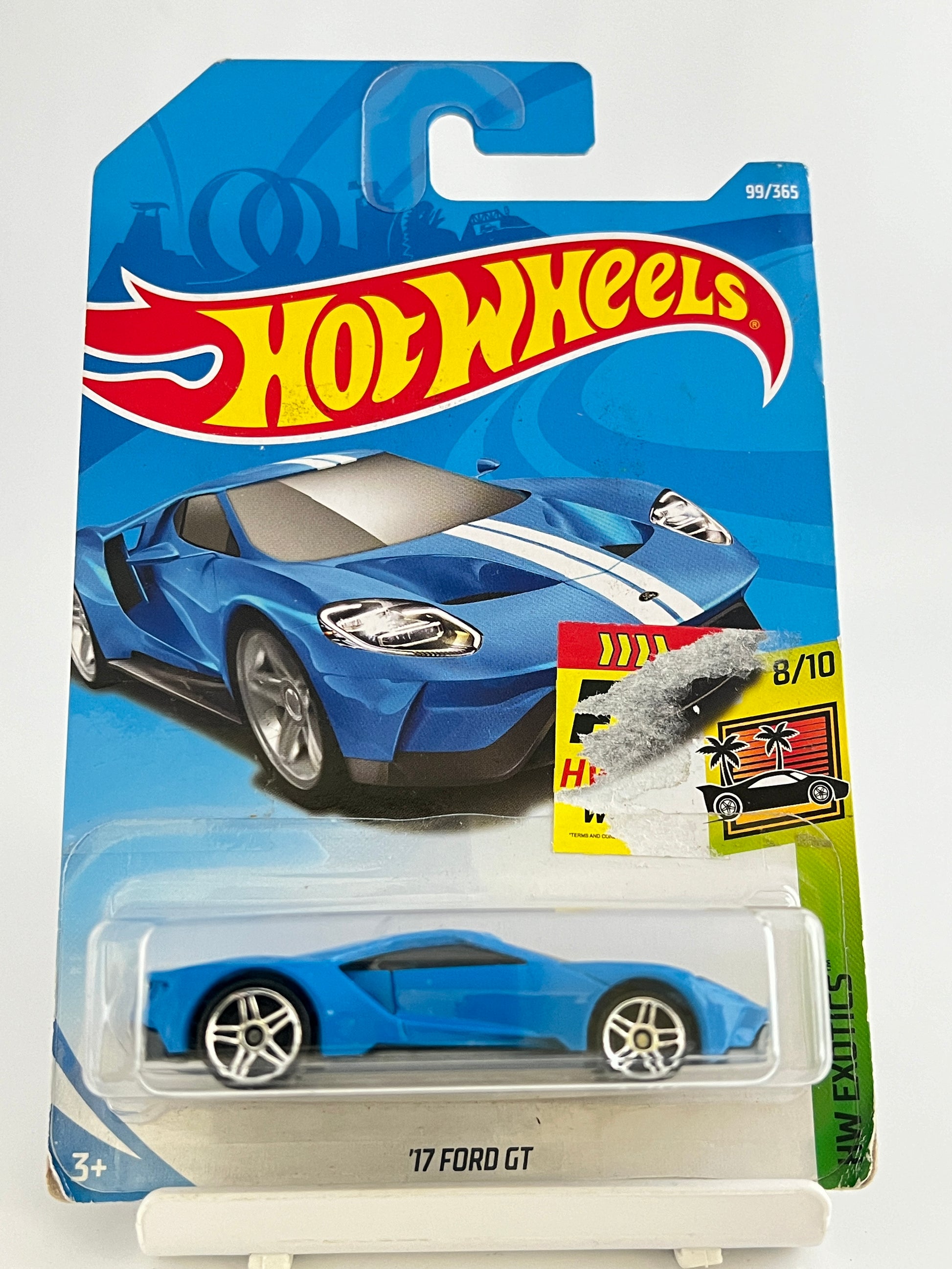 17 FORD GT - BLUE - 1C - Its Fun- Hot wheels - matchbox - diecast