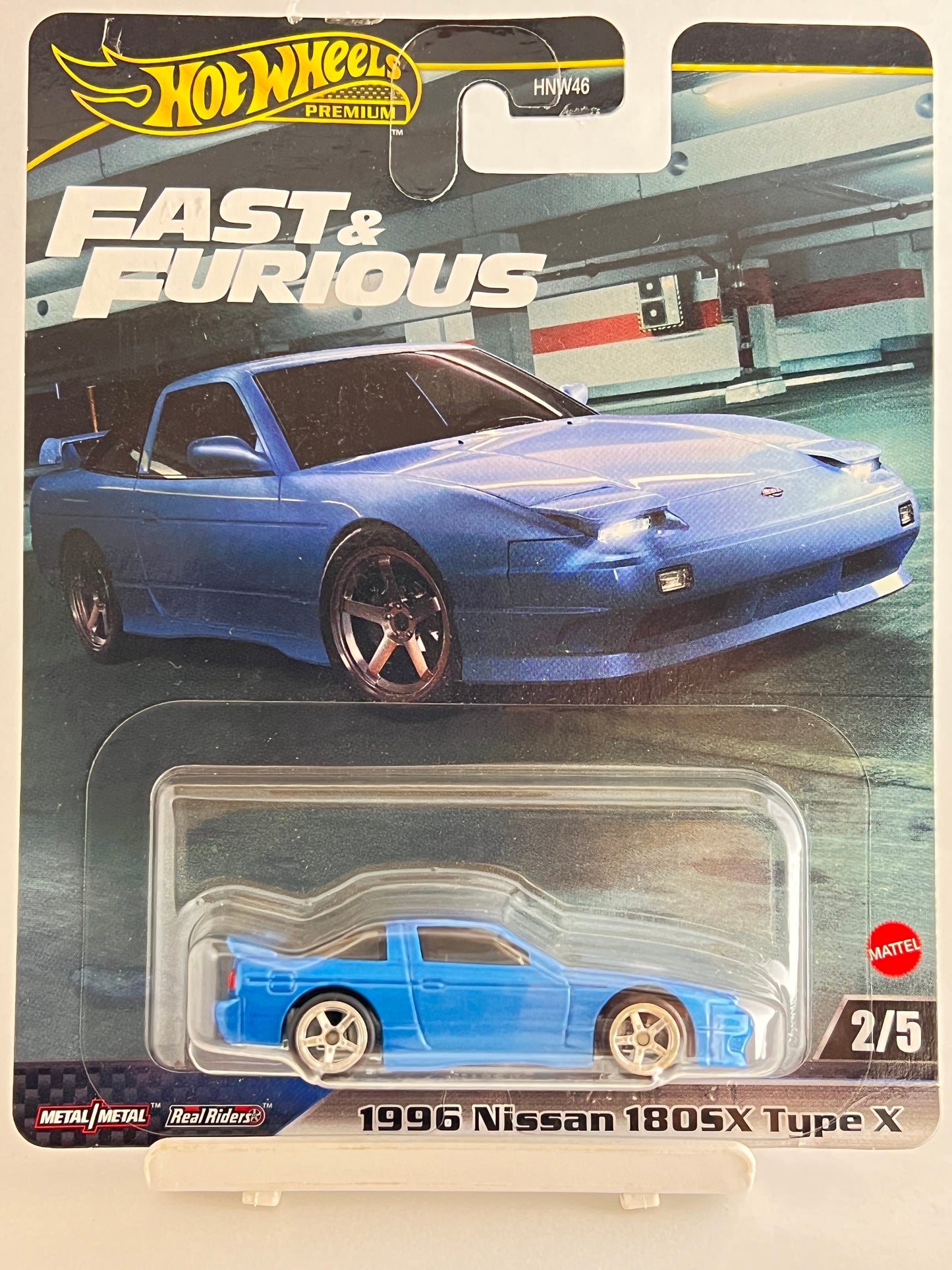 PREMIUM - 1996 NISSAN 180SX TYPE X - 5B - Its Fun- Hot wheels - matchbox - diecast