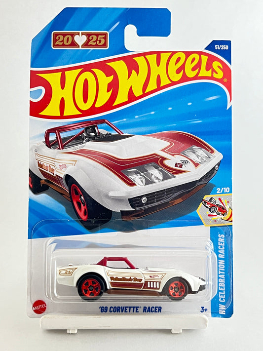 HOT WHEELS - 69 CORVETTE RACER - 3C - Its Fun- Hot wheels - matchbox - diecast