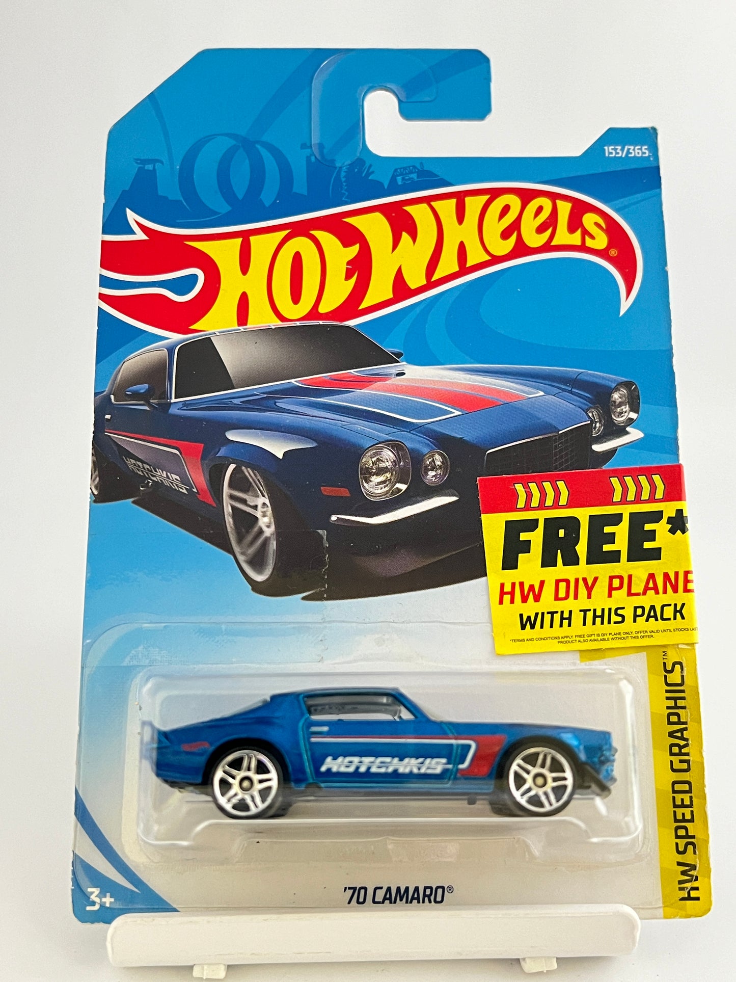 70 CAMARO HOTCHKIS BLUE - 1D
