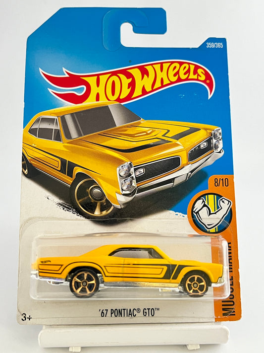 67 PONTIAC GTO - 1D - Its Fun- Hot wheels - matchbox - diecast