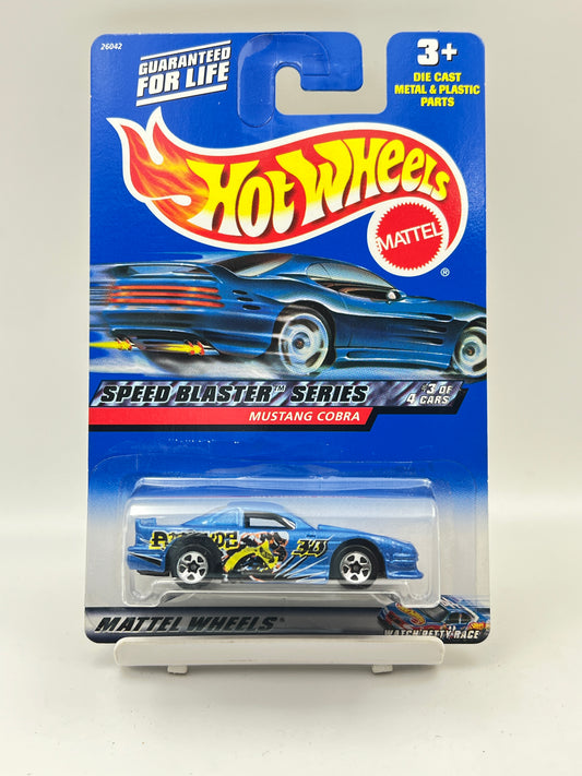 HOT WHEELS - MUSTANG COBRA - BLUE - 1B