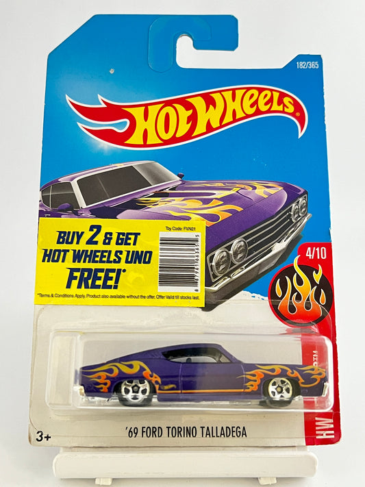 69 FORD TORINO TALLADEGA -1D - Its Fun- Hot wheels - matchbox - diecast