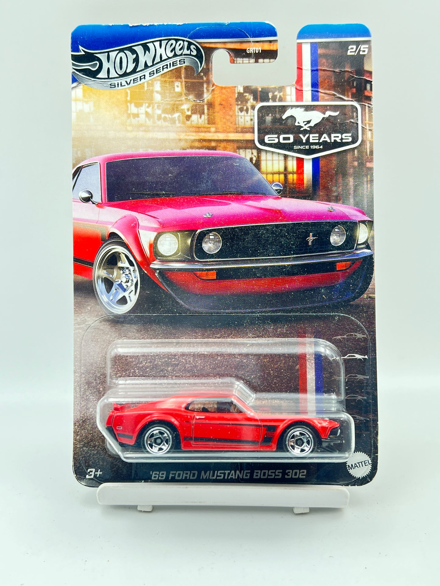 CORNER BEND - HOT WHEELS - 69 FORD MUSTANG BOSS 302 - 1B