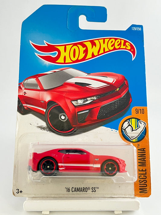 16 CAMARO SS - RED - 1D - Its Fun- Hot wheels - matchbox - diecast