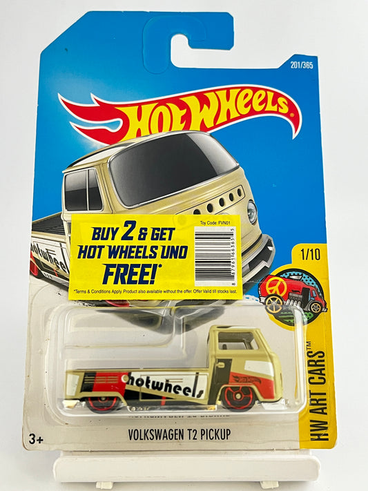 VOLKSWAGEN T2 PICKUP - 1D - Its Fun- Hot wheels - matchbox - diecast