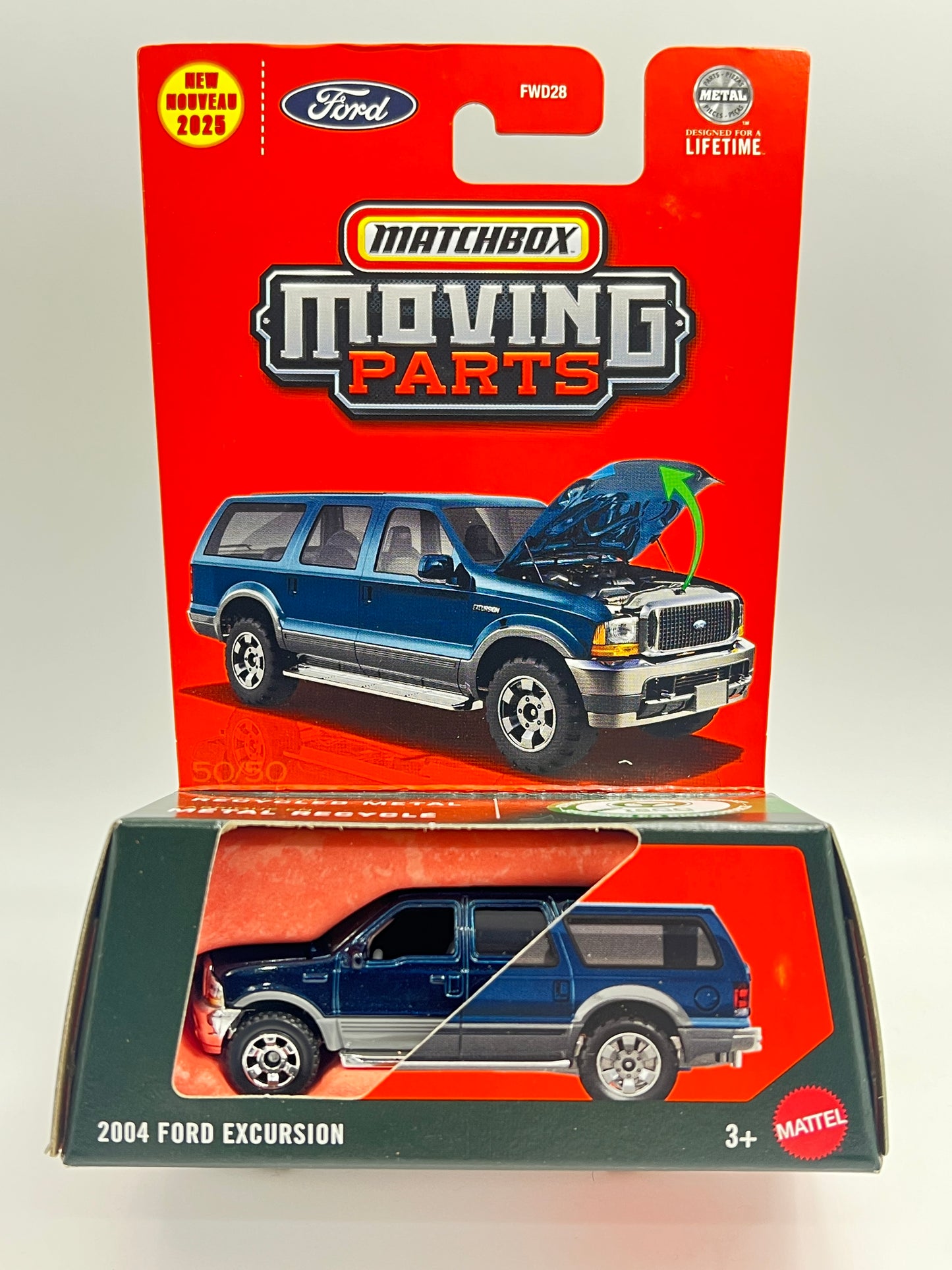 MATCHBOX MOVING PARTS - 2004 FORD EXCURSION - ZX4
