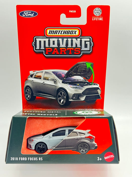 MATCHBOX MOVING PARTS - 2018 FORD FOCUS RS - ZX4