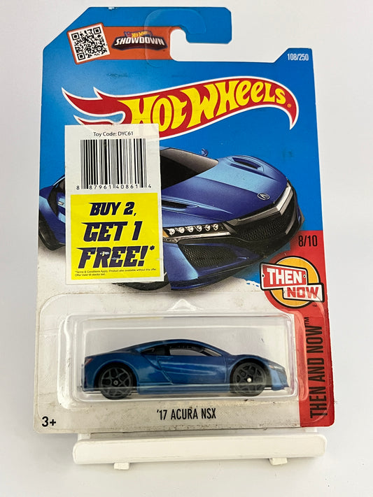 17 ACURA NSX -2A - Its Fun- Hot wheels - matchbox - diecast