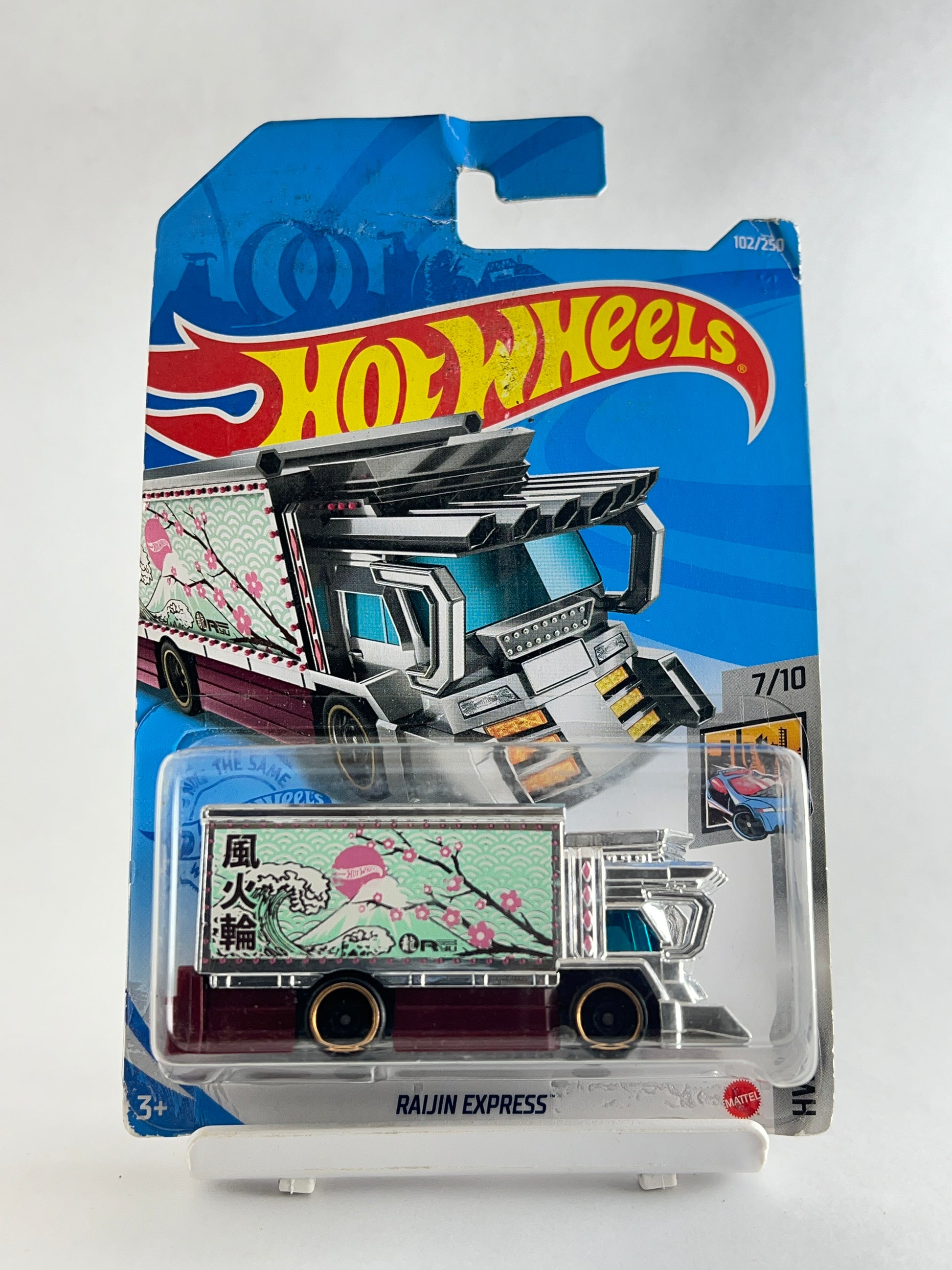 RAIJIN EXPRESS - 3A ( CARD CONDITION AS IN PIC) - Its Fun- Hot wheels - matchbox - diecast