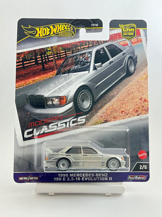 PREMIUM - MODERN CLASSICS - 1990 MERCEDES BENZ 190 E 2.5-16 EVOLUTION II - 5C - Its Fun- Hot wheels - matchbox - diecast