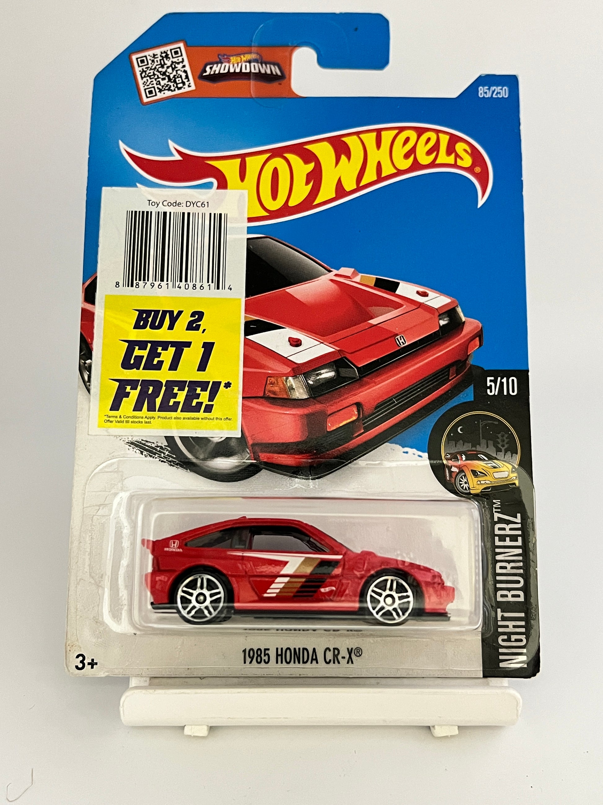 1985 HONDA CR-X -2A - Its Fun- Hot wheels - matchbox - diecast