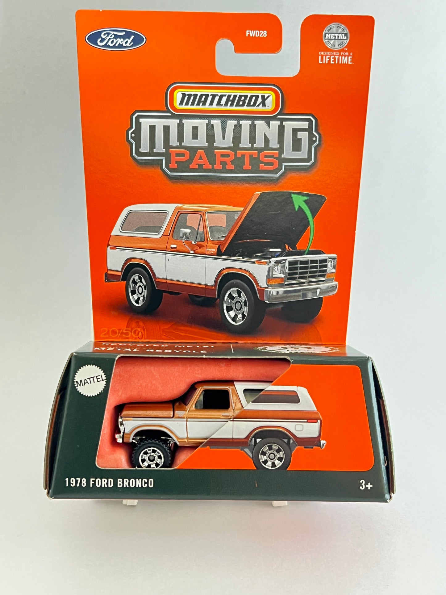 MATCHBOX MOVING PARTS -  1978 FORD BRONCO - ZX3 - Its Fun- Hot wheels - matchbox - diecast
