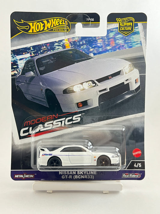 PREMIUM - MODERN CLASSICS - NISSAN SKYLINE GT-R (BCNR33) - 5C - Its Fun- Hot wheels - matchbox - diecast