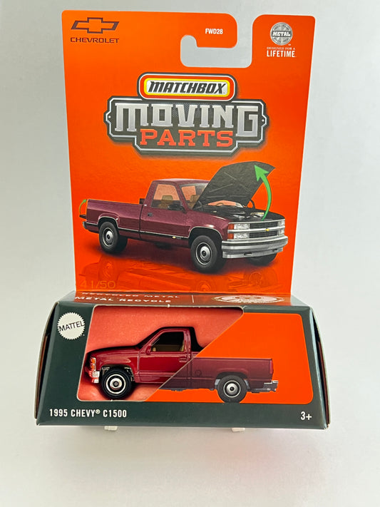 MATCHBOX MOVING PARTS - 1995 CHEVY C1500 - ZX3