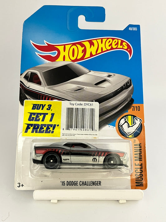 15 DODGE CHALLENGER - 2B - Its Fun- Hot wheels - matchbox - diecast