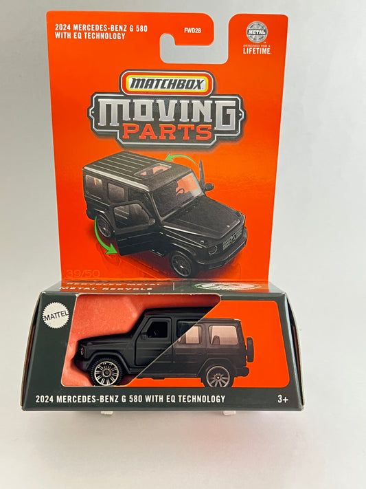 MATCHBOX MOVING PARTS - 2024 MERCEDES-BENZ G580 WITH EQ TECHNOLOGY - ZX4 - Its Fun- Hot wheels - matchbox - diecast