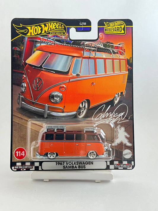 PREMIUM - 1967 VOLKSWAGEN SAMBA BUS - 5C - Its Fun- Hot wheels - matchbox - diecast