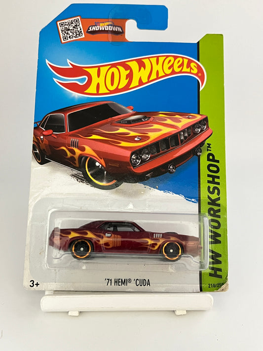 71 HEMI CUDA - 2B - Its Fun- Hot wheels - matchbox - diecast