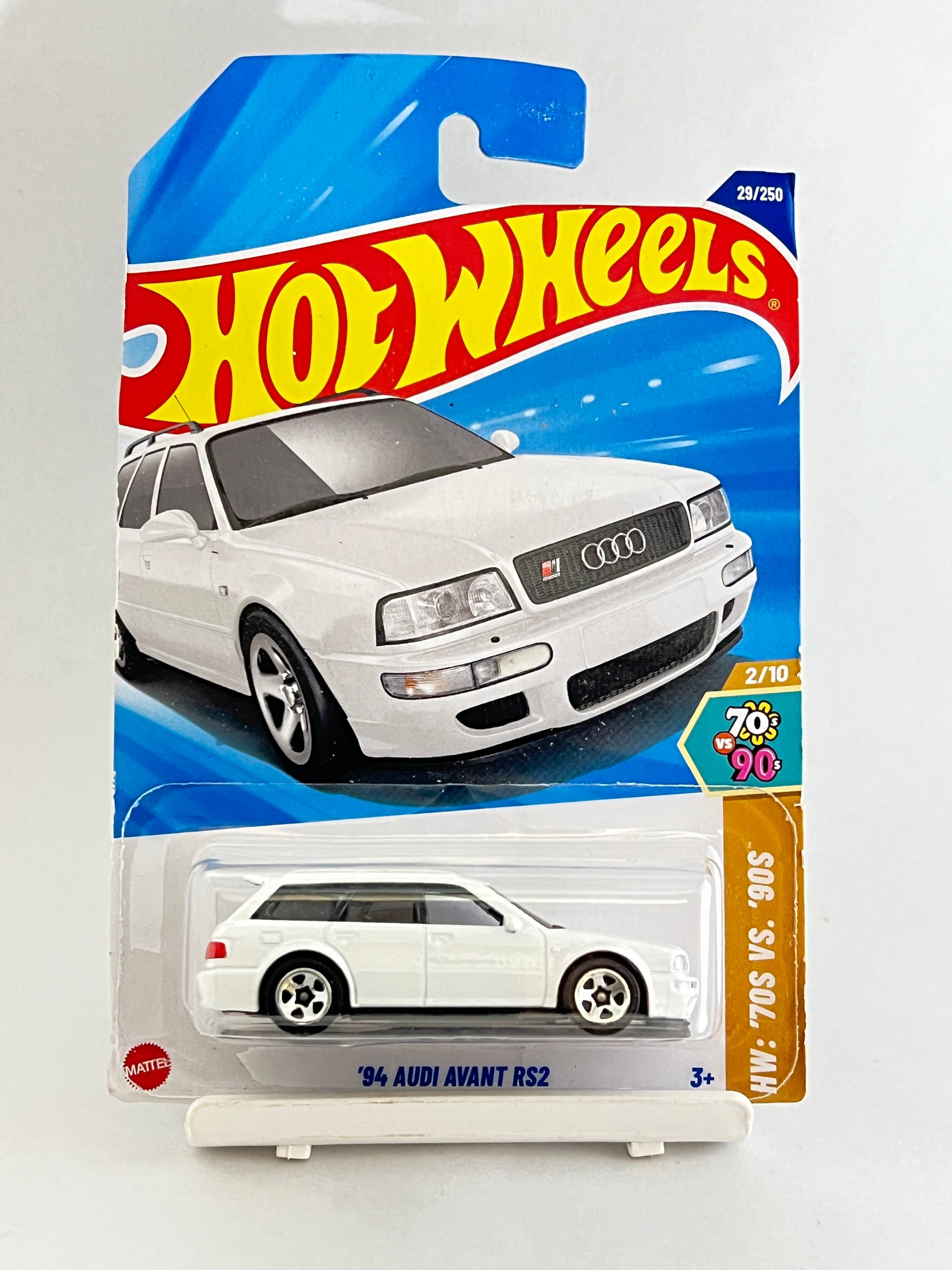 HOT WHEELS - 94 AUDI AVANT RS2 - 3D - Its Fun- Hot wheels - matchbox - diecast