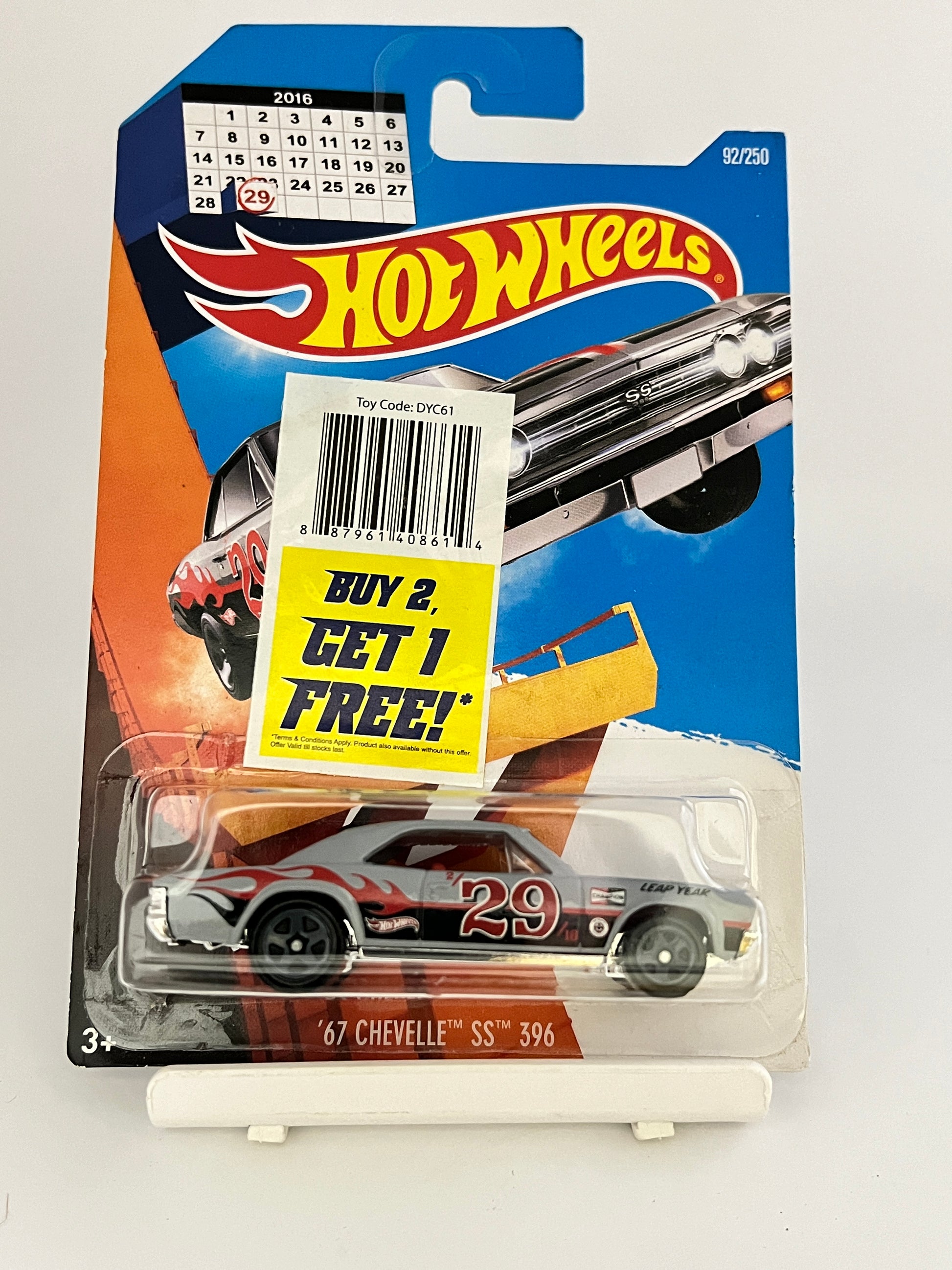 67 CHEVELLE SS 396 -1D - Its Fun- Hot wheels - matchbox - diecast